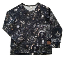 Lataa kuva Galleria-katseluun, Moottori raglanpaita