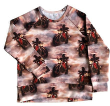 Lataa kuva Galleria-katseluun, Moottoripyörä raglanpaita