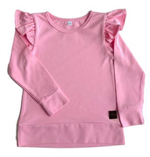 Lataa kuva Galleria-katseluun, Lasten vaaleanpunainen frillapaita